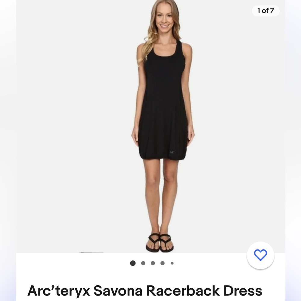 Arc'teryx Savona Racerback Midi Dress Size X-Small Dress, NWOT